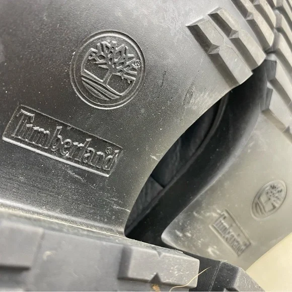 TIMBERLAND SILVER BLOSSOM LACE UP COMBAT BOOTS SIZE 10W - Picture 12 of 14